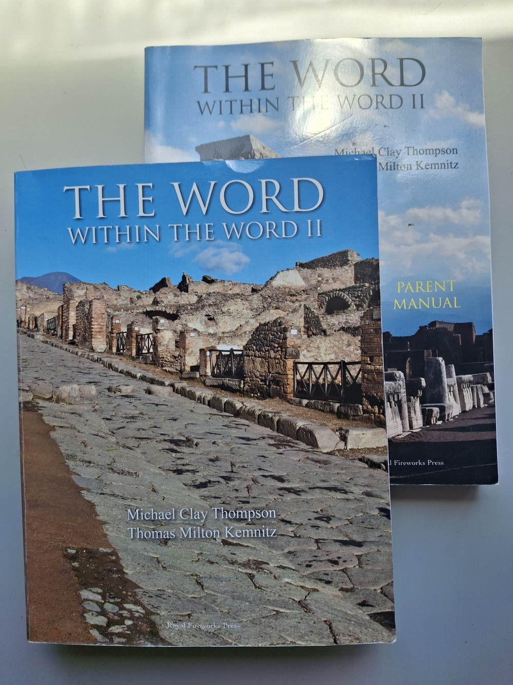 The Word Within The Word By Michael Clay Thompson Student And Teacher Books